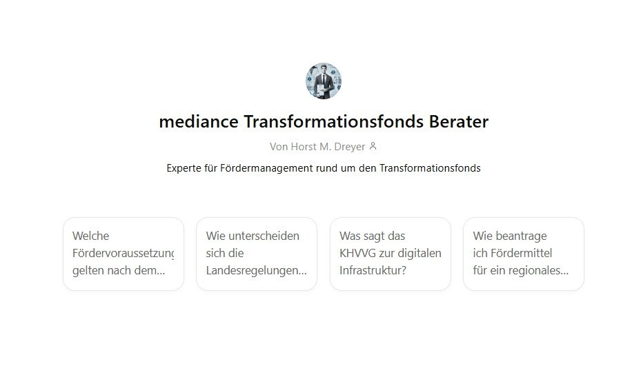 KI Transfomrationsfond Berater