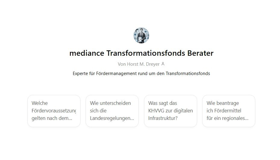 KI Transfomrationsfond Berater